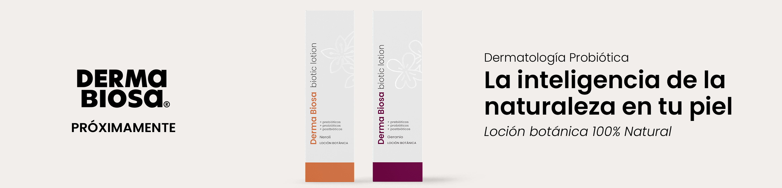 Banner de Derma Biosa, proximamente